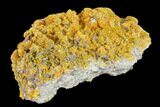 Orpiment with Barite Crystals - Peru #133107-2